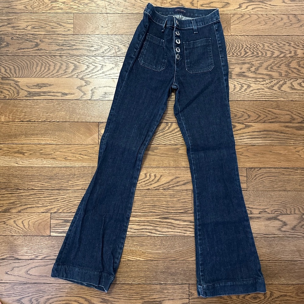 Ramy Brook Women's Dark Blue Flare Jeans